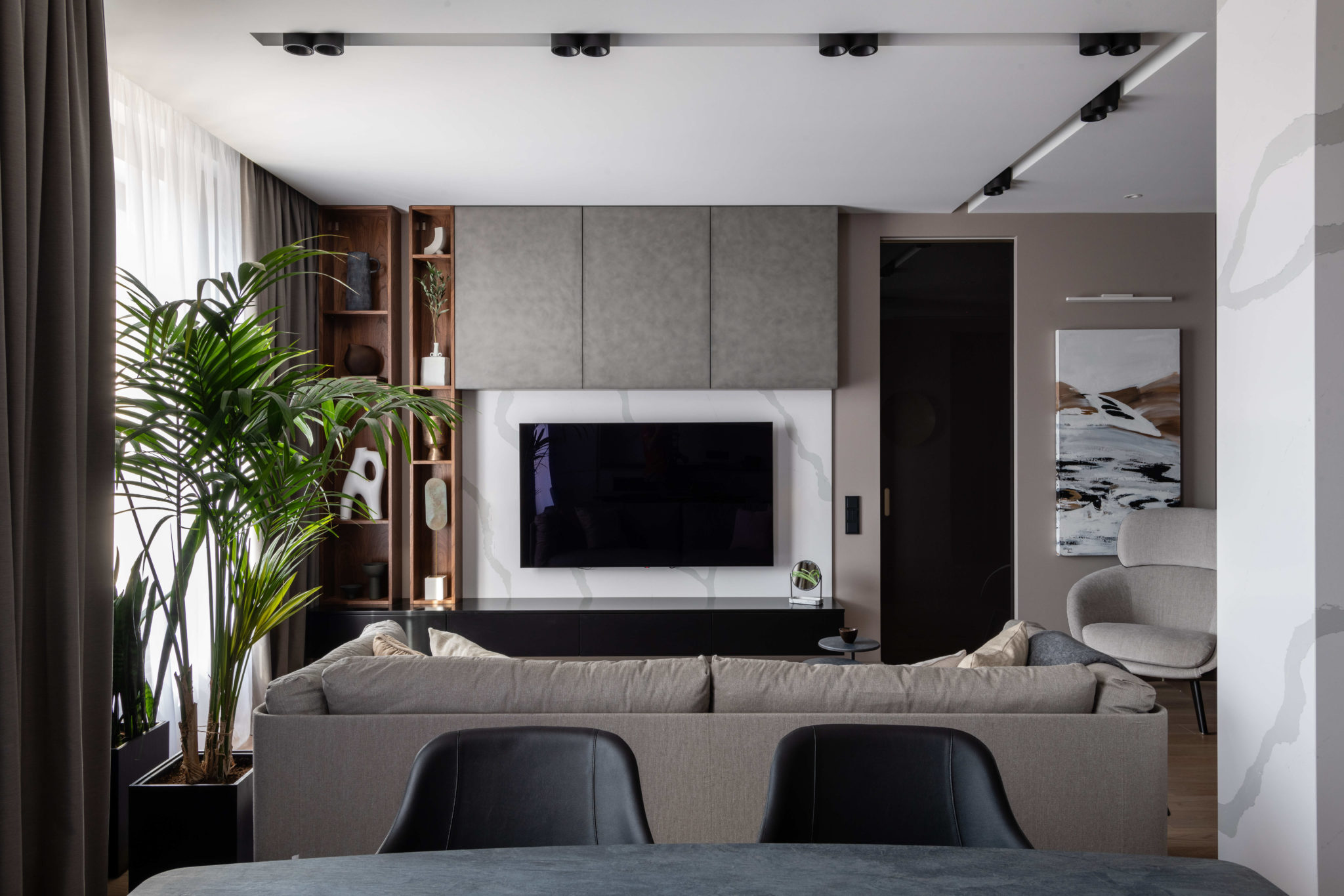 студия Yurov Interiors (Антон и Денис Юровы) интерьер квартиры ЖК Пикассо журнал Redesign redesign-home.ru