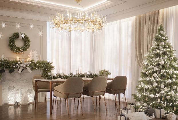 Создаем новогодний интерьер с Анастасией Грек в журнале Redesign. www.redesign-home.ru