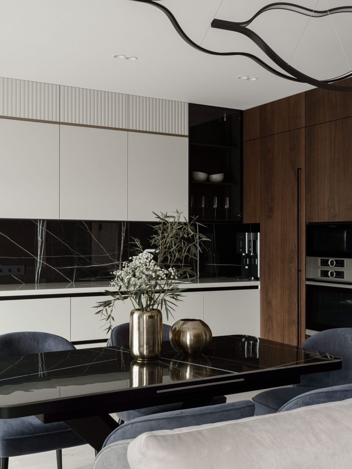 Липецк, горы и одуванчики: Интерьер 4-комнатной квартиры • Redesign-home.ru