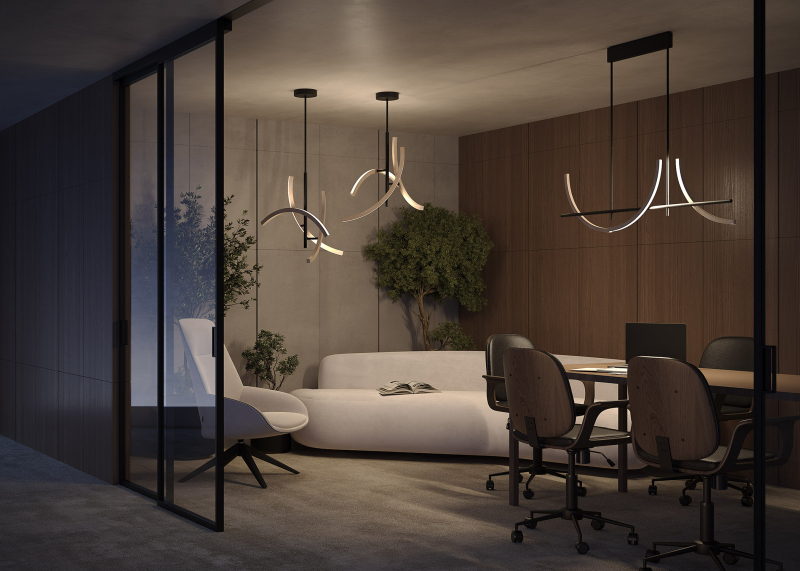 Обзоры Mosbuild 2025: Световой дизайн в чистом виде. Журнал Redesign (Редизайн). www.redesign-home.ru