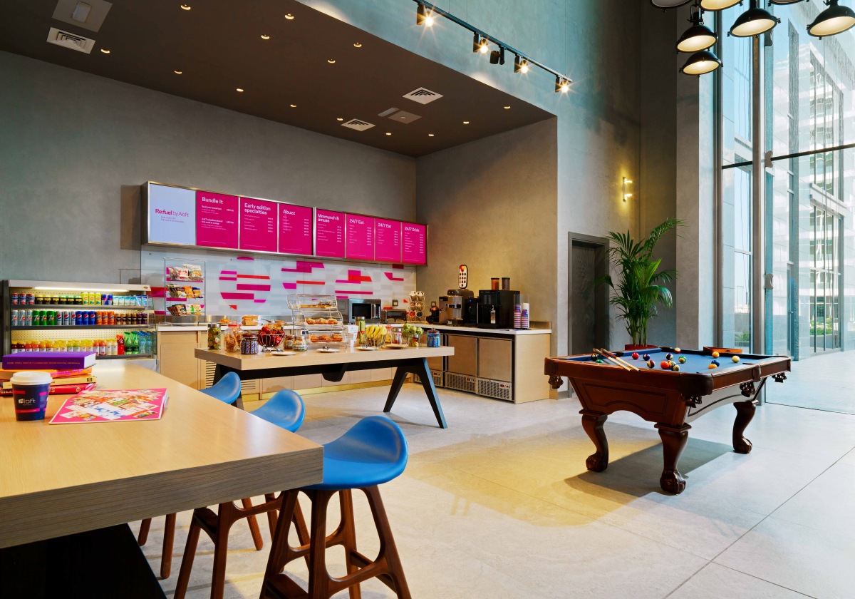 Буквально всё про отель Aloft Palm Jumeirah. Новая эстетика отдыха в ритме Дубая. Глянцевый журнал Redesign (Редизайн). www.redesign-home.ru