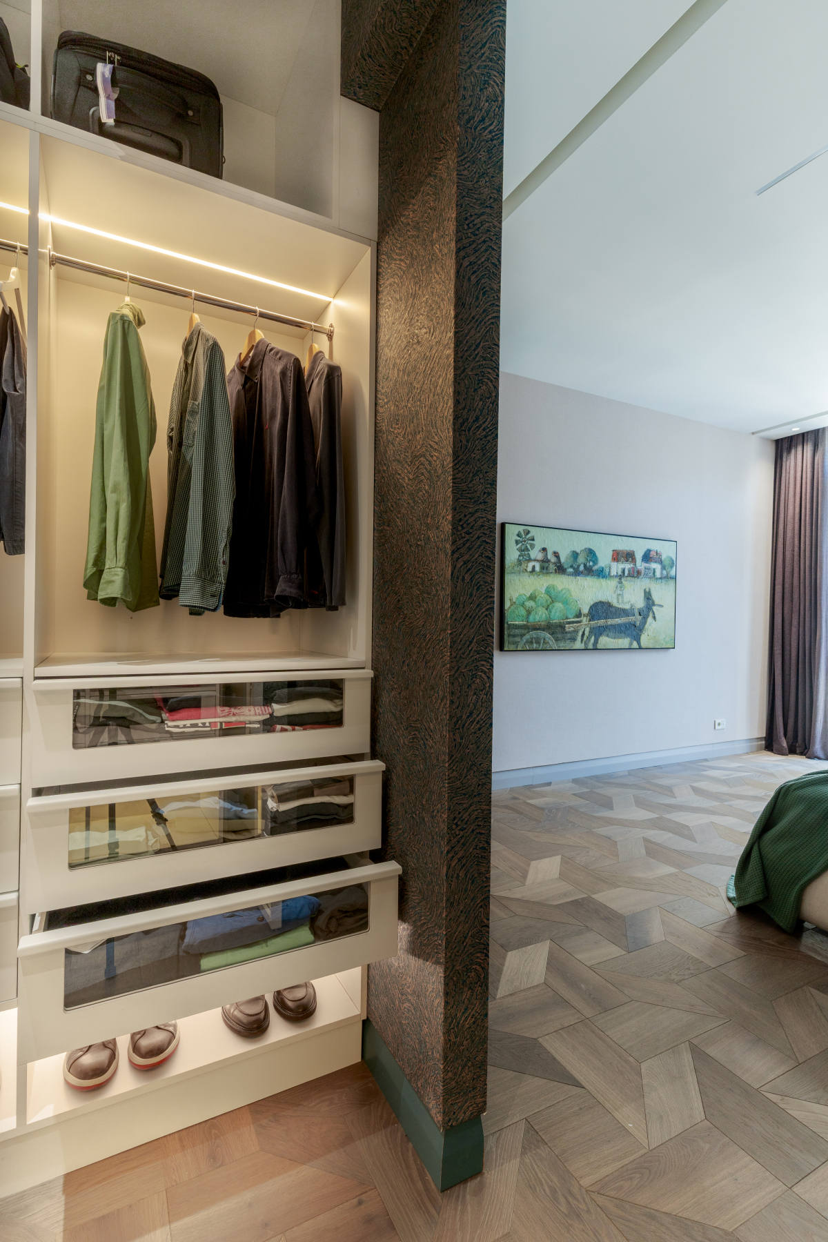 Тайная партия за фасадом премиального минимализма: что скрывается в квартире в Баку. Саттар Каримли. Глянцевый журнал Redesign (Редизайн). www.redesign-home.ru